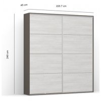 DRESSING LEX 221-240-45 B GRI/MSJ